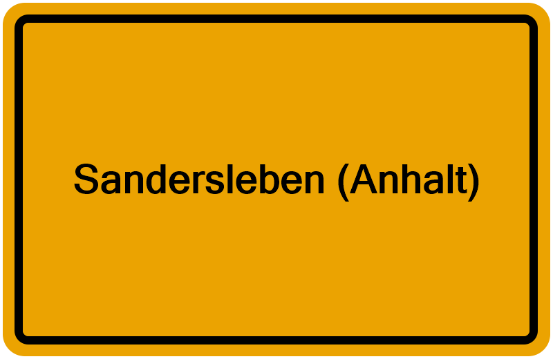 Handelsregister Sandersleben (Anhalt)